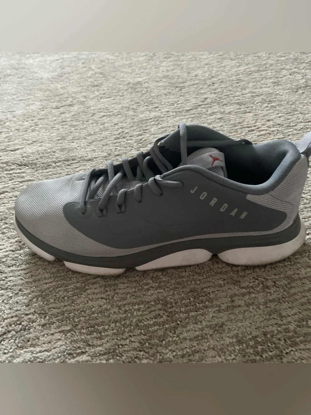 Nike Air Jordan Impact TR 854289-004 Gray Red Athletic Sneaker Shoes Men Size 12